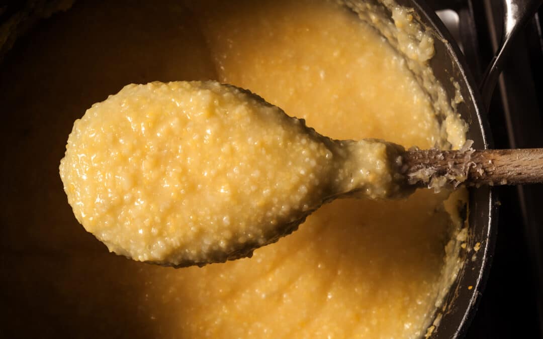 kaşarlı polenta tarifi