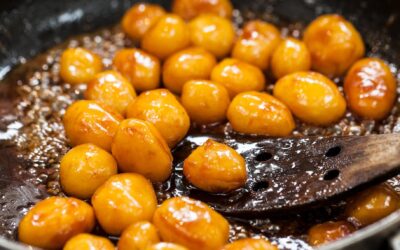 Brunede Kartofler Tarifi: Karamelize Patates
