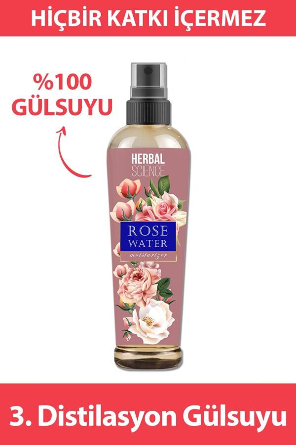 gül suyu 3. distilasyon saf