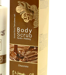 Çikolatalı Body Scrub Vücut Temizleme Jeli