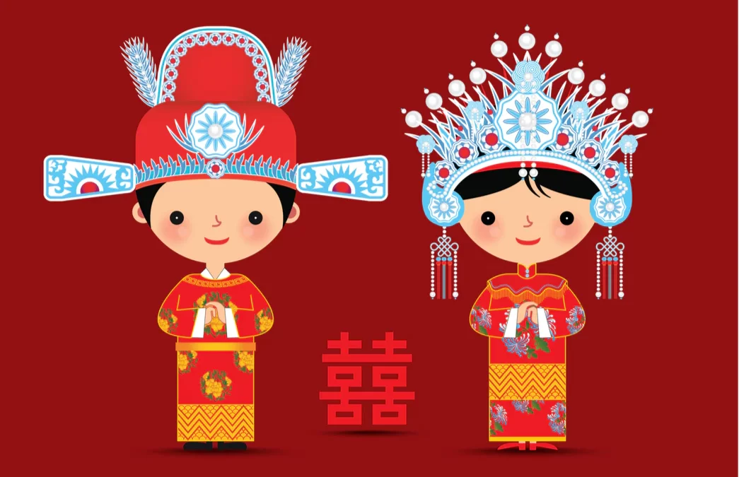 Çifte Mutluluk Sembolü Feng Shui