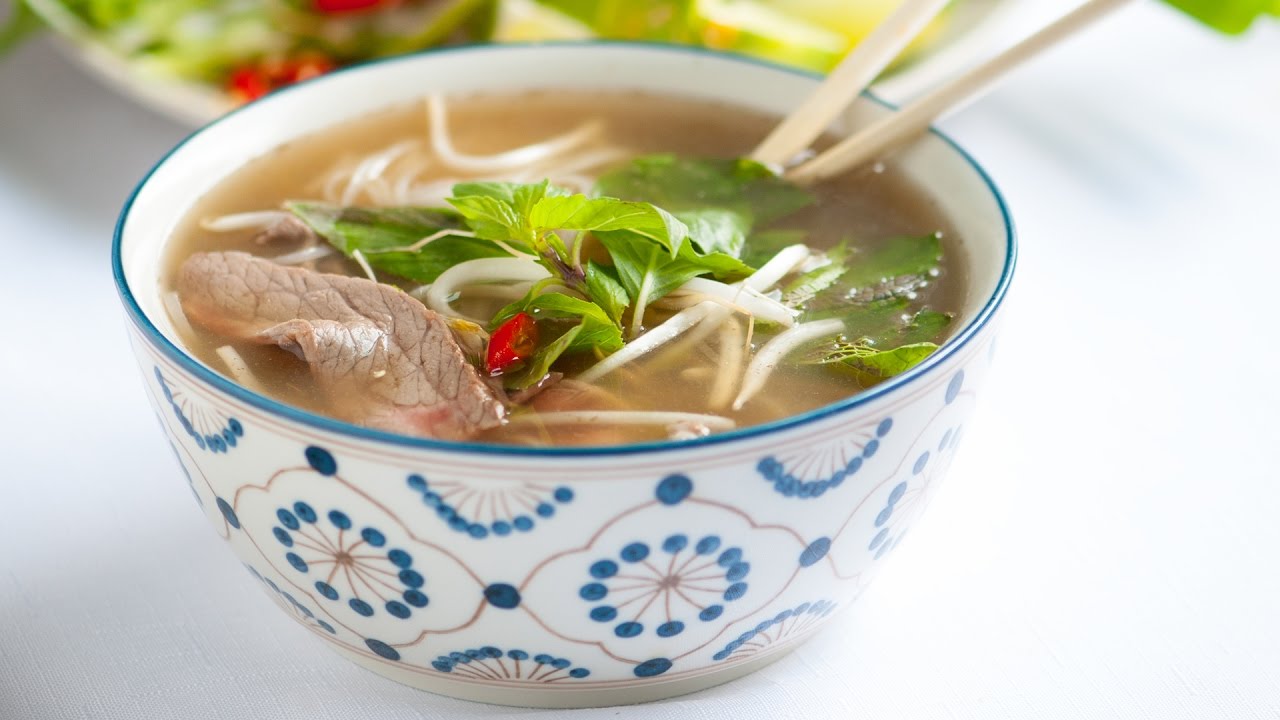 beef pho çorbası