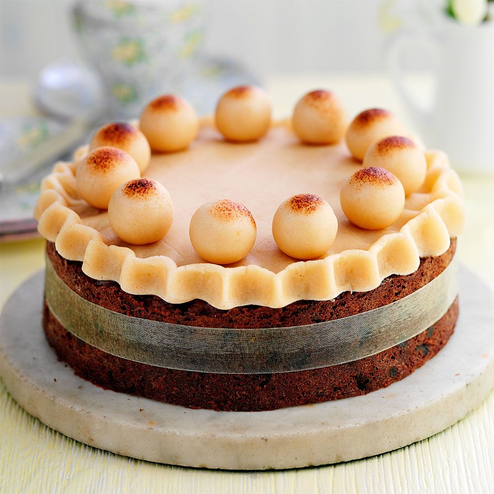 simnel cake tarifi paskalya