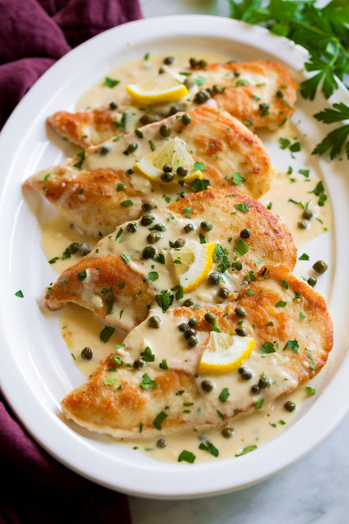 Limonlu Tavuk Piccata Tarifi