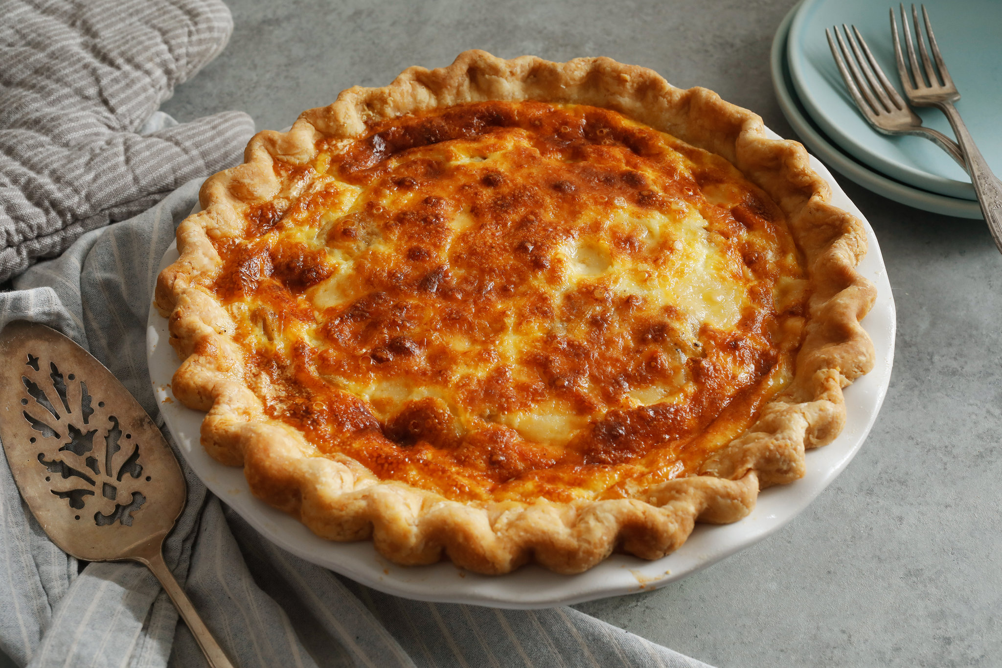 Kiş Loren (Quiche Lorraine) Tarifi tart loren