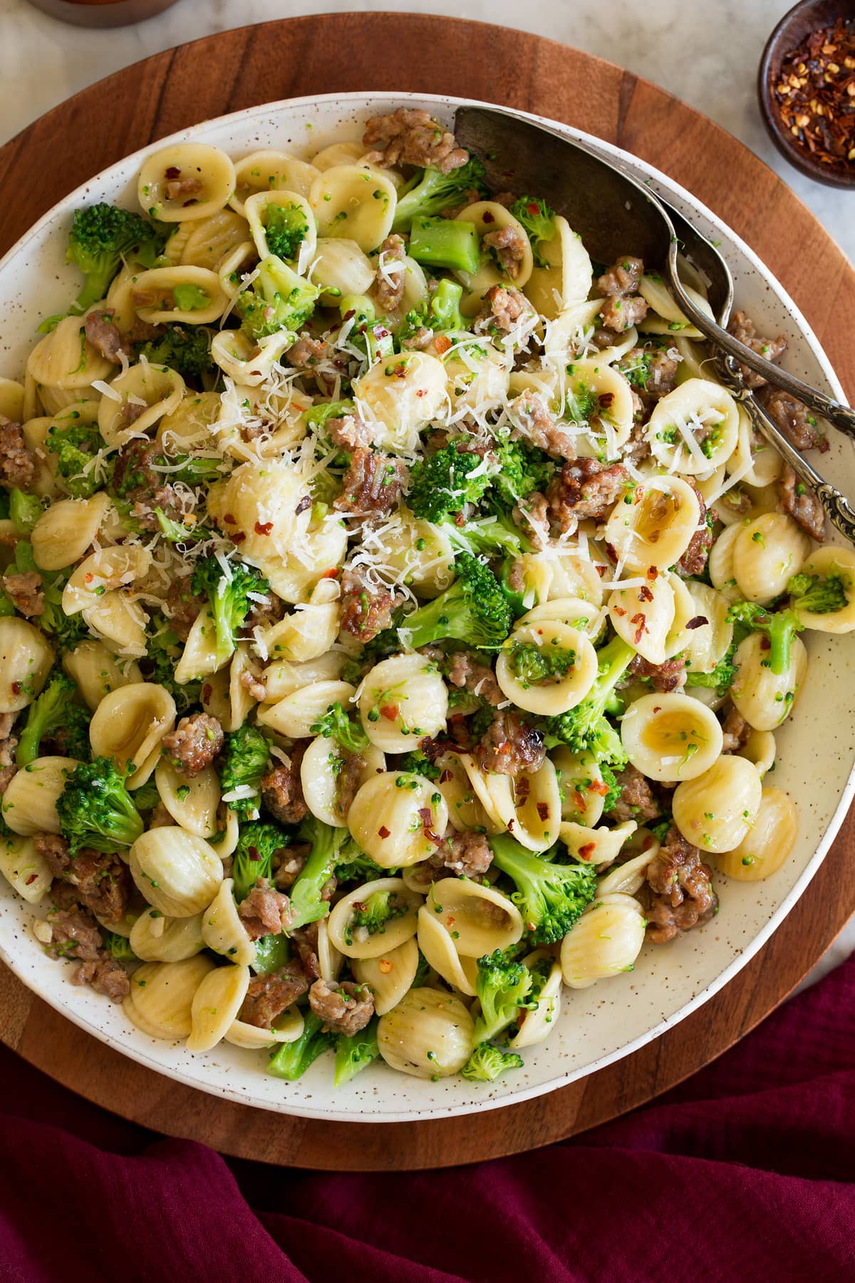 Orecchiette makarna sosu