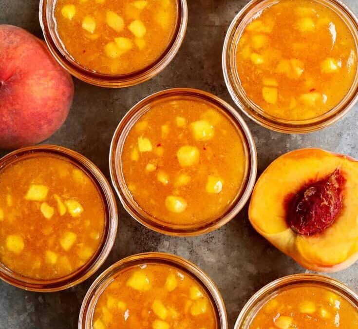 şeftali reçeli nasıl yapılır püf noktaları nelerdir