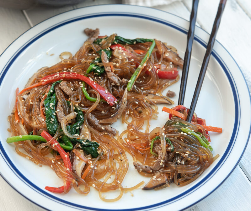 Japchae içindekiler