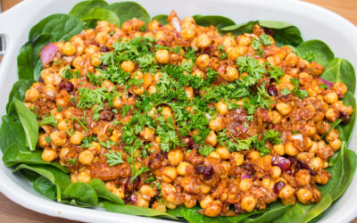 Fas Nohut Salatası Tarifi (Moroccan Chickpea Salad)