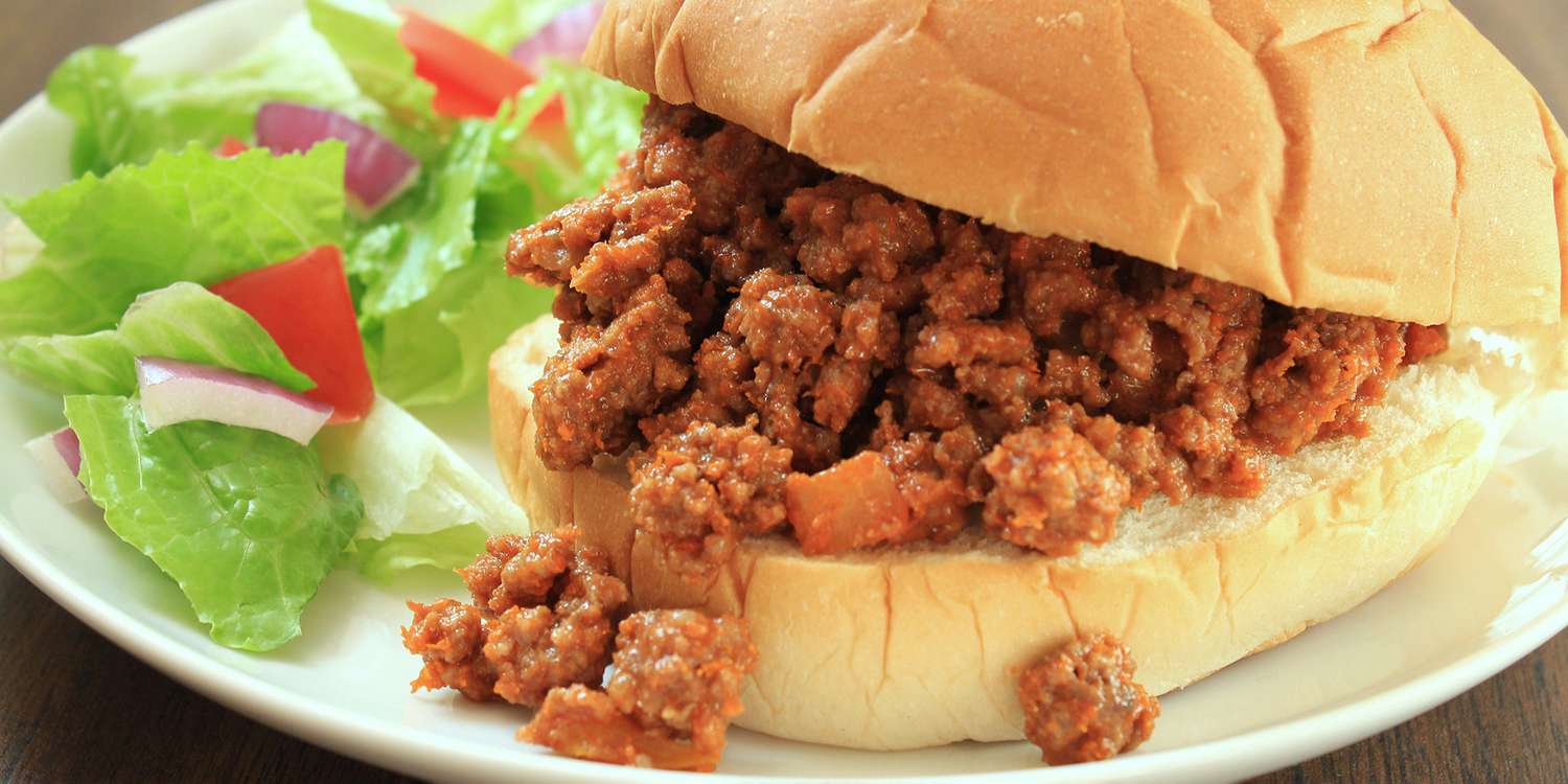 Sloppy Joe tarifi dağınık burger