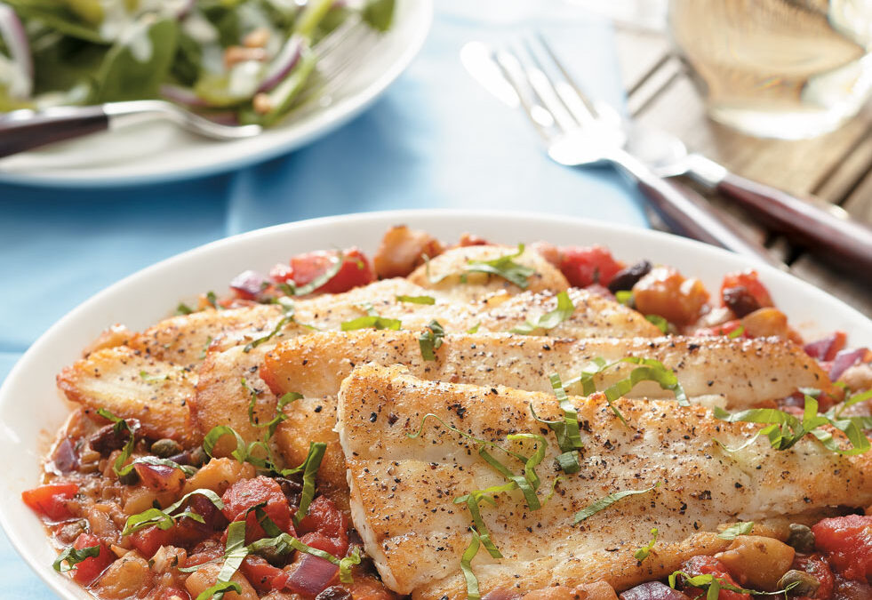 Köz patlıcanlı levrek tarifi