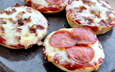 Bagel Pizza Tarifi