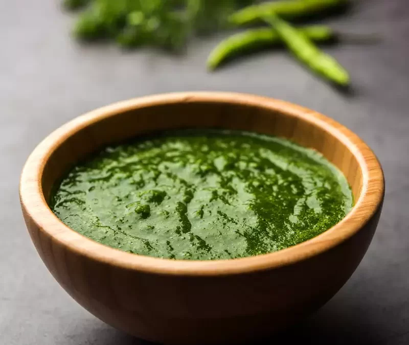 yeşil chutney sos tarifi