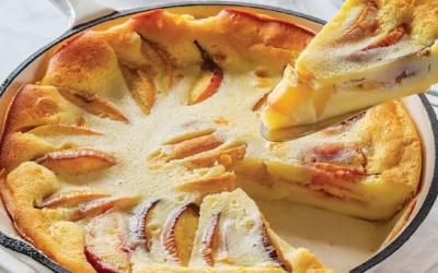 Clafoutis Nedir? Şeftalili Clafoutis Tarifi