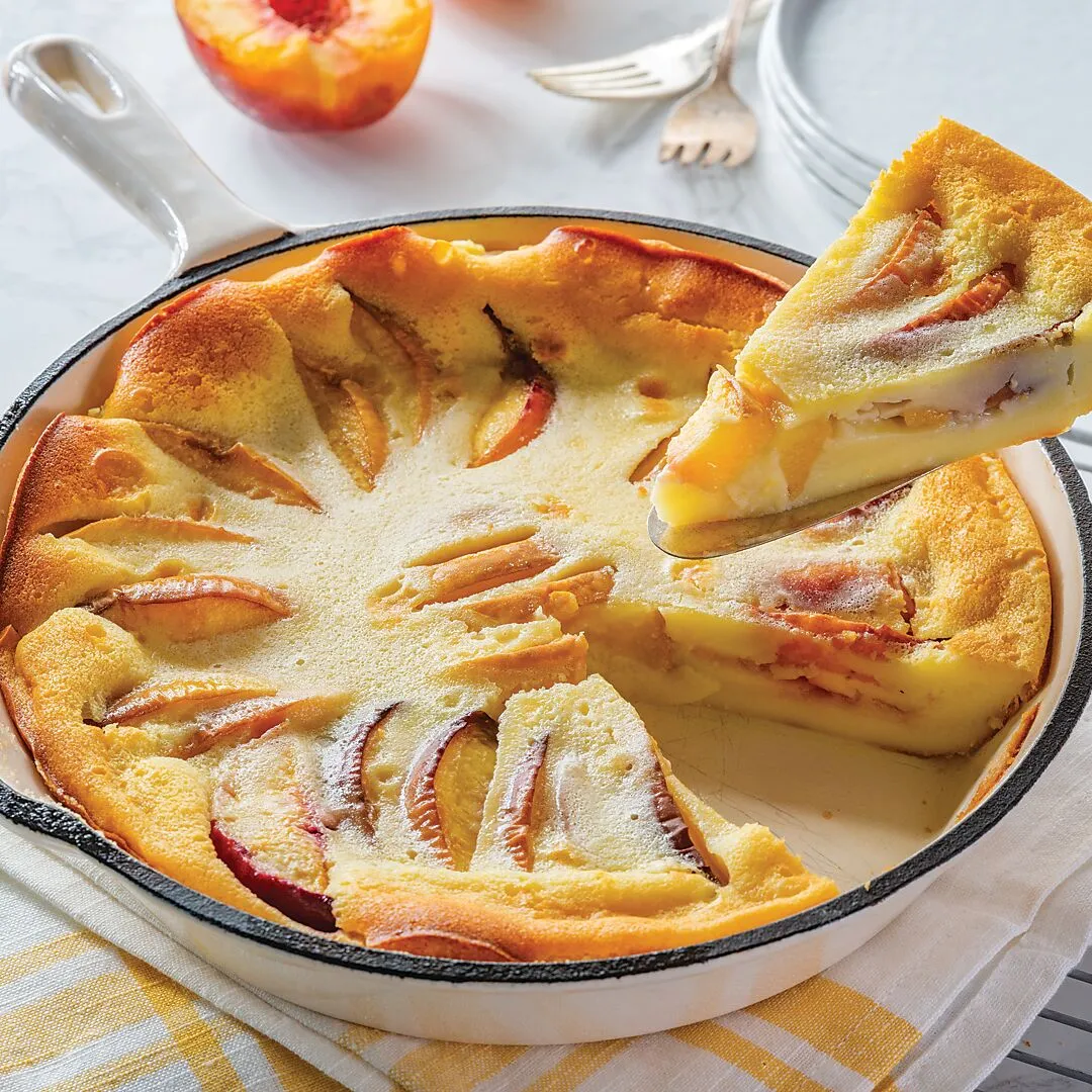 Şeftalili Clafoutis Tarifi