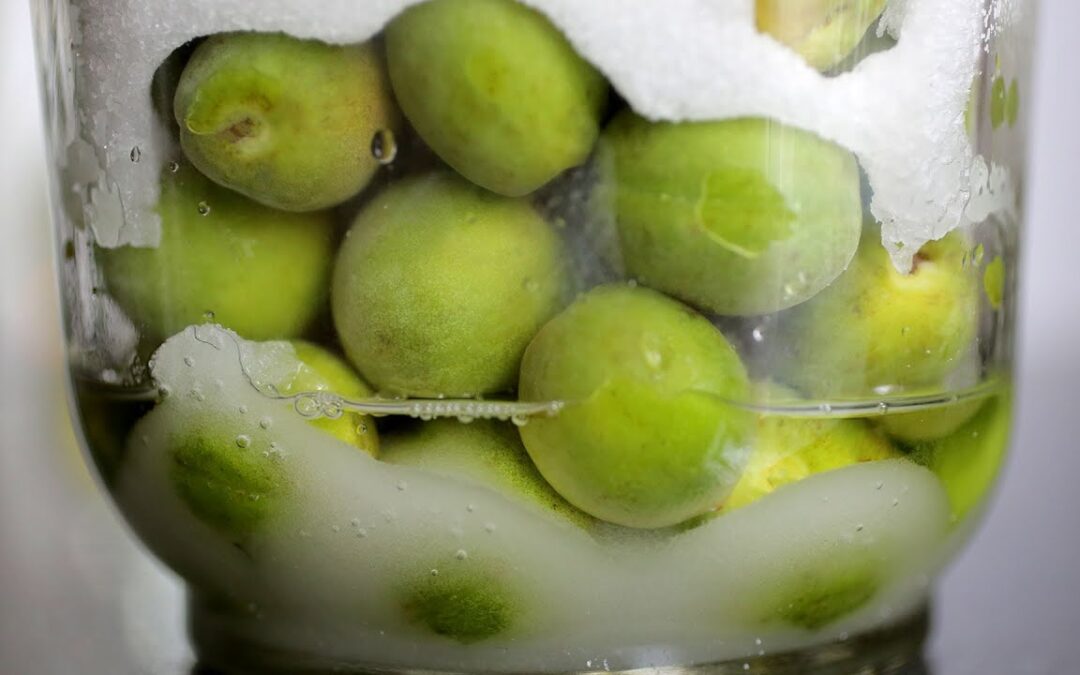 Kayısı Çağlası Turşusu tarifi