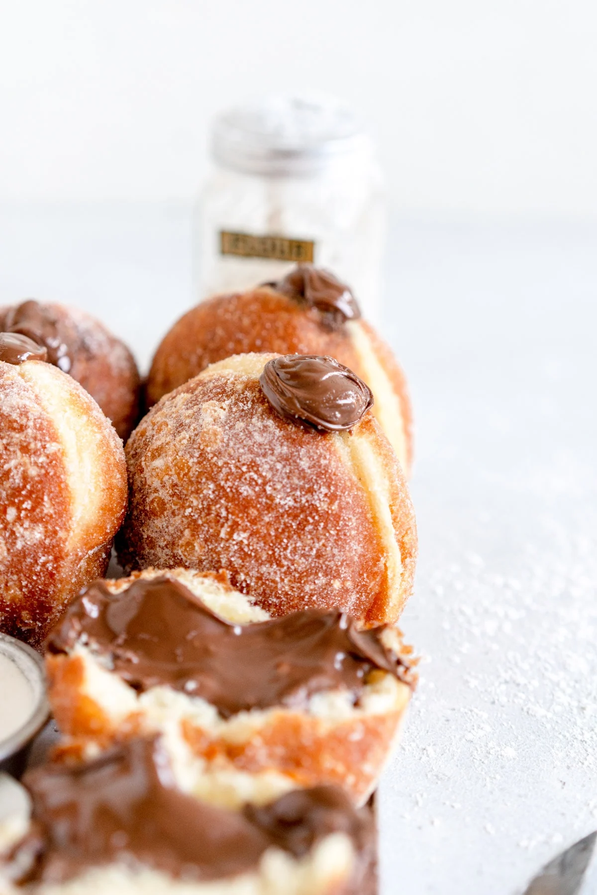 nutella dolgulu donut tarifi