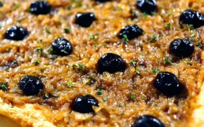 Pissaladiere Tarifi & Pissaladière Malzemeleri