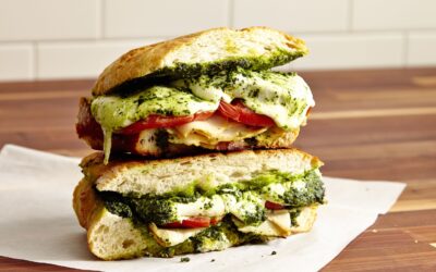 Pesto soslu sandviç Tarifi