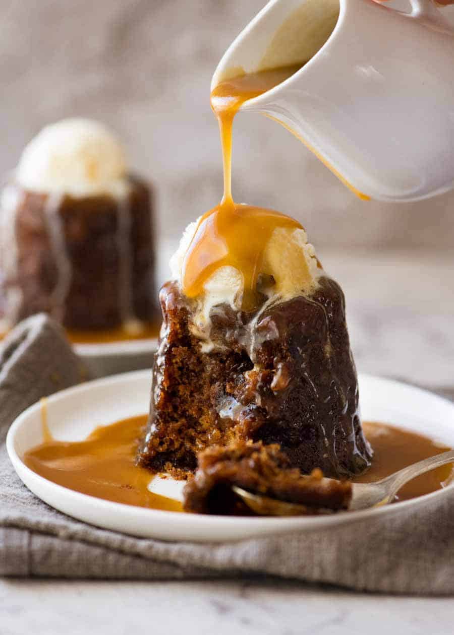 sticky toffee pudding tarifi