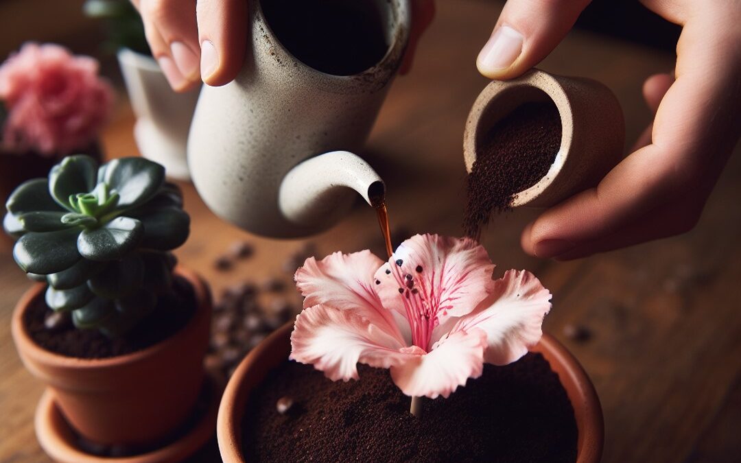 çiçeğin dibine kahve dökmek