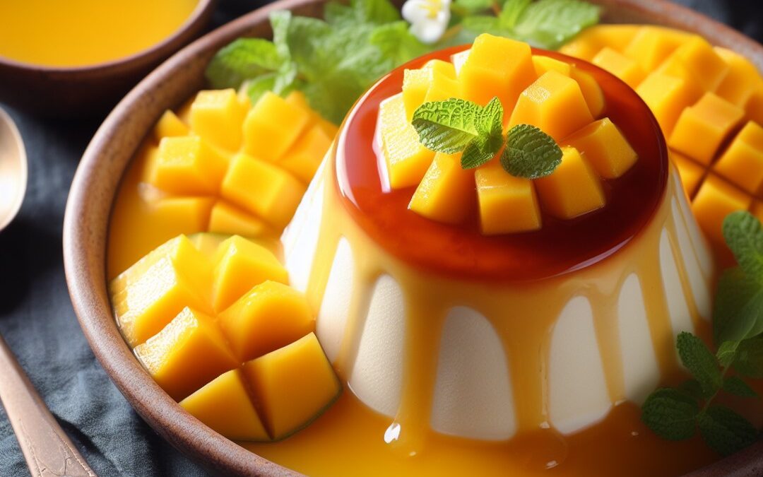 mango soslu muhallebi tarifi