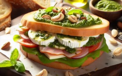 Pesto ve Mozzarella Sandviç Tarifi