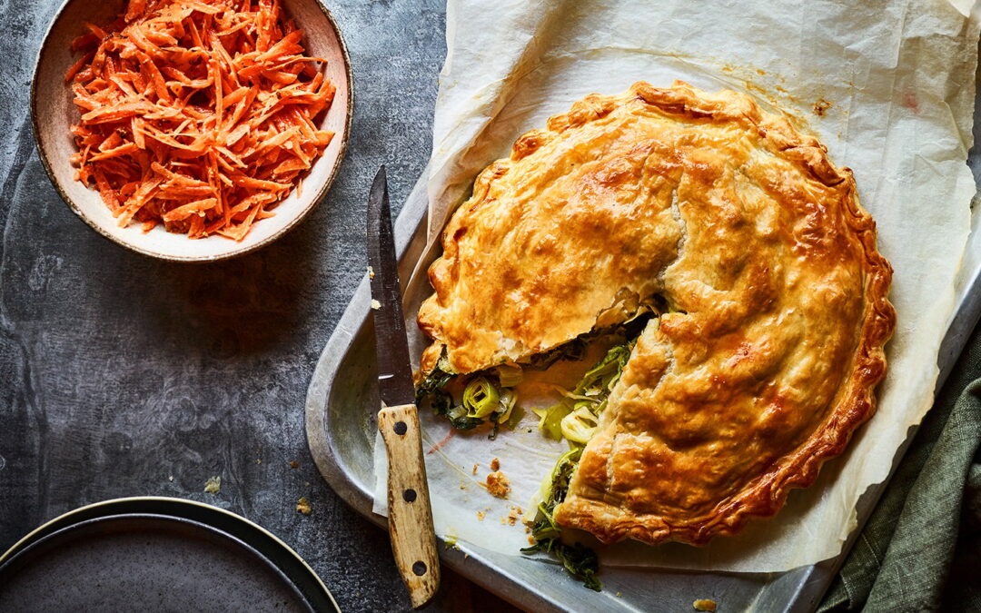 Pırasalı Mısır Unlu Börek Tarifi