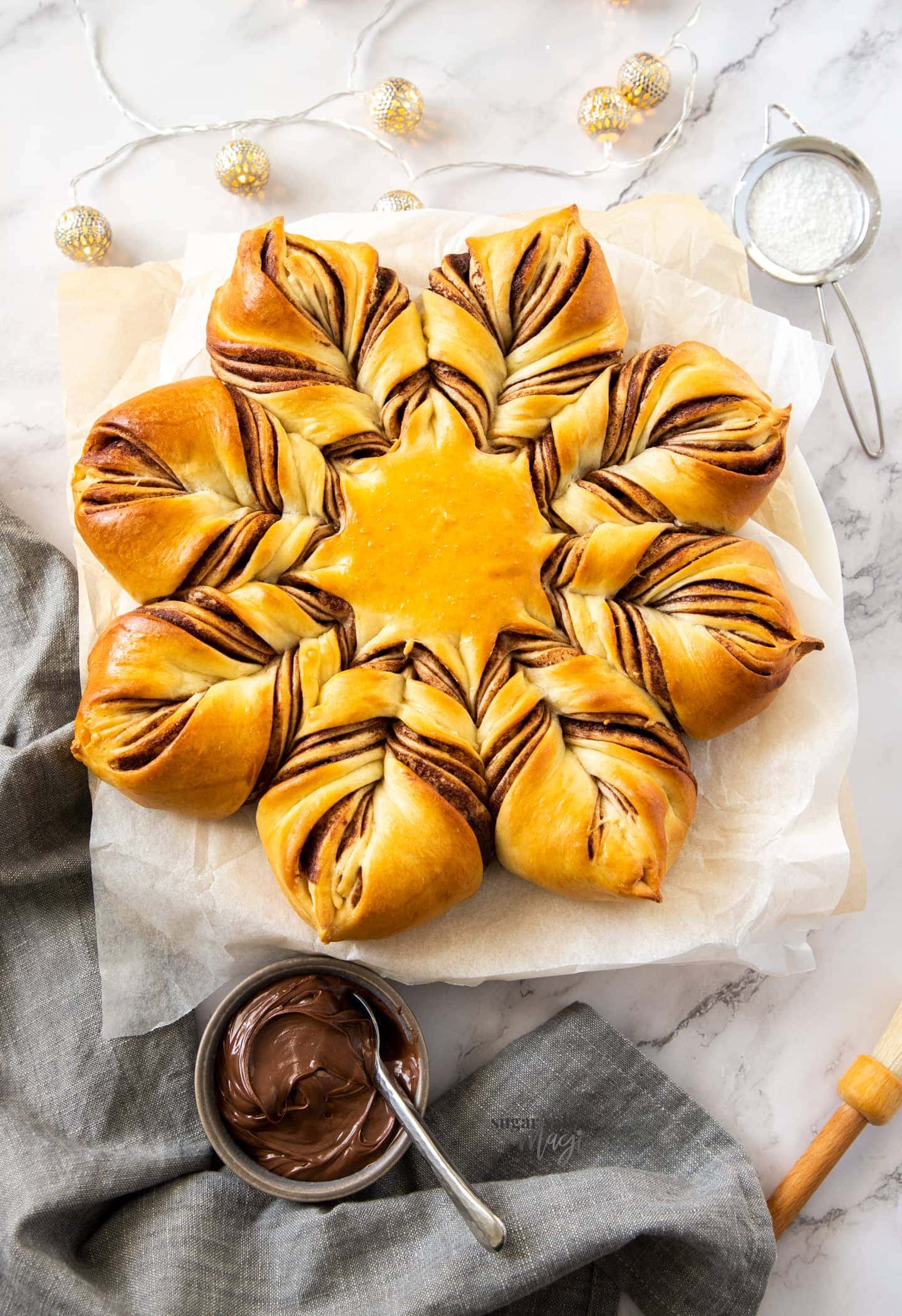 yıldız ekmek tarifi star bread