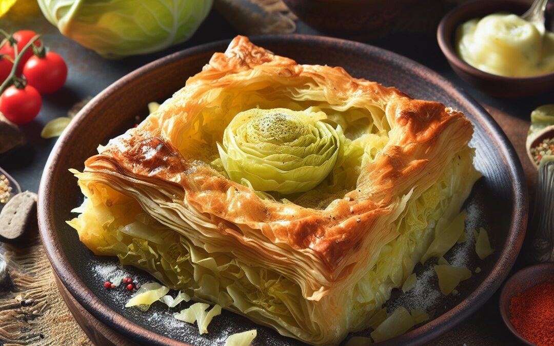 Yufkasız lahana böreği tarifi