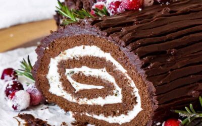 Yule log Kek Tarifi (Buche De Noel)