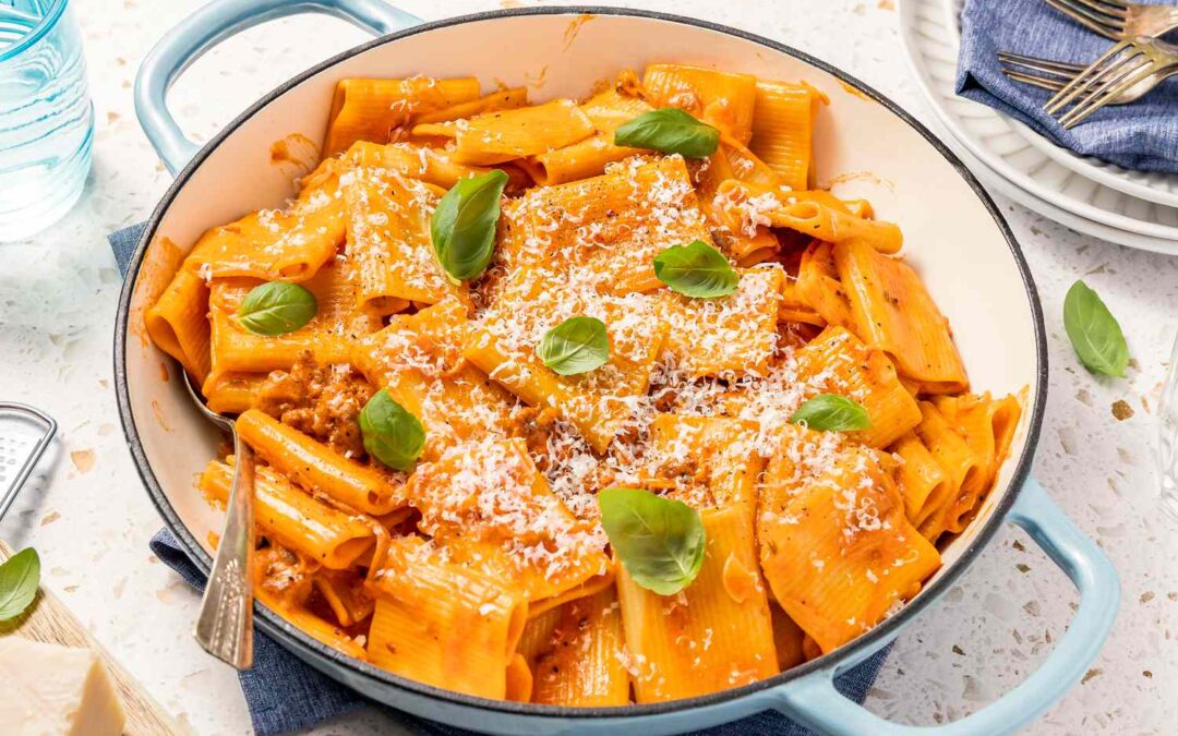 Paccheri makarna tarifi