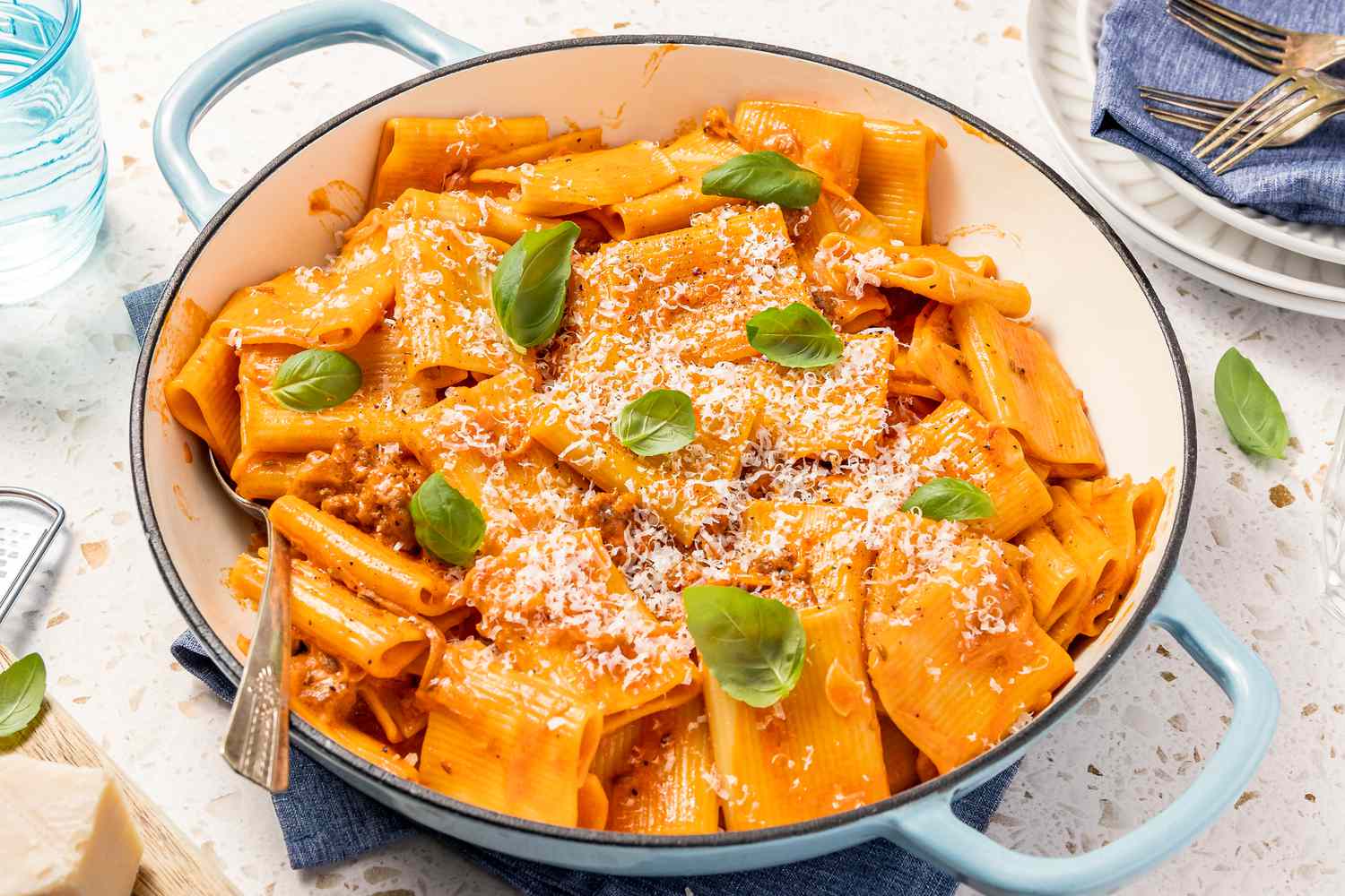 Paccheri makarna tarifi