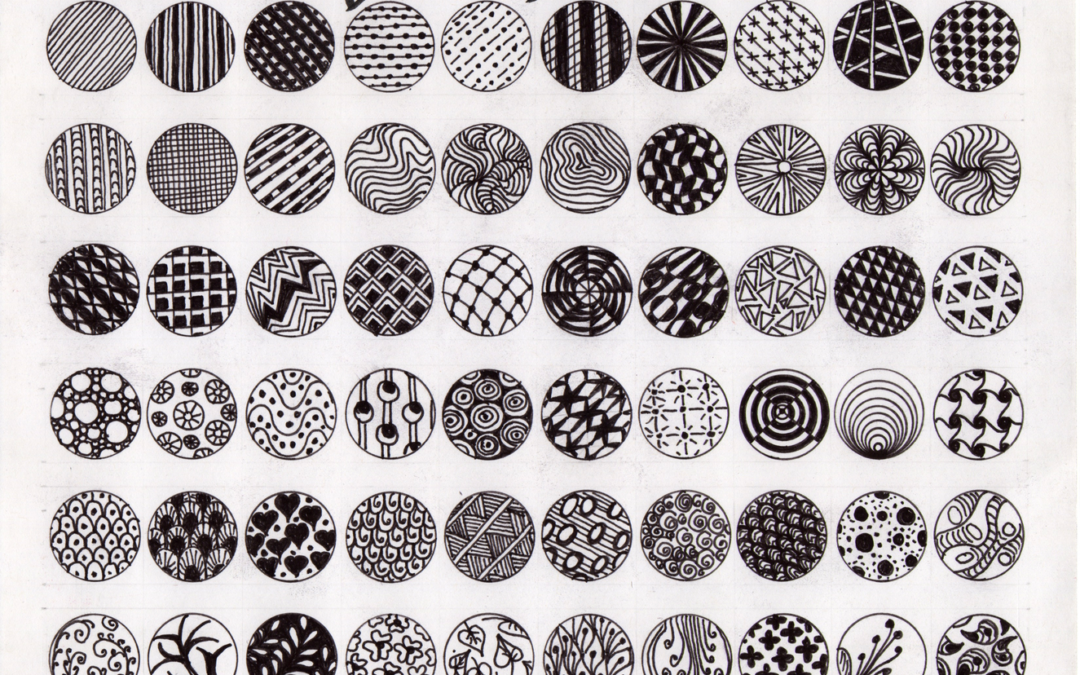 zentangle çalışması