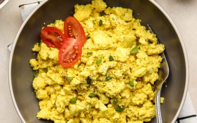 Vegan Çırpılmış Tofu Tarifi (Kala Namak ile)