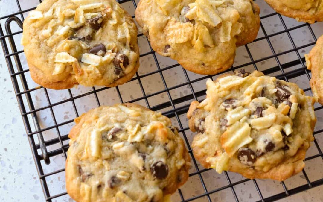 Çikolatalı Cipsli Kurabiye tarifi