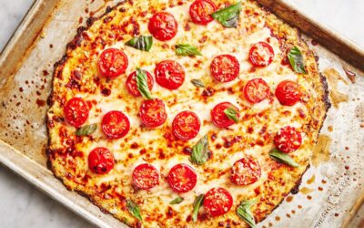 Karnabahar Pizza Hamuru Tarifi (Glutensiz)