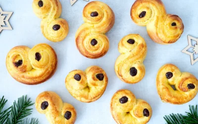 Lussekatter Tarifi: St Lucia Buns