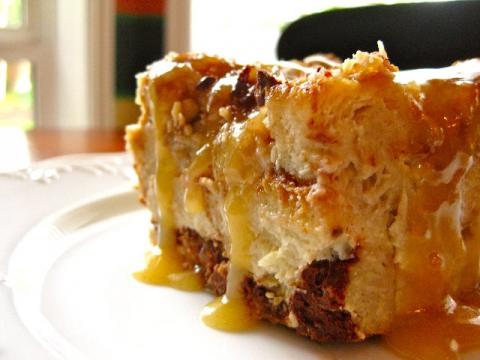 Praline Bread Pudding Tarifi