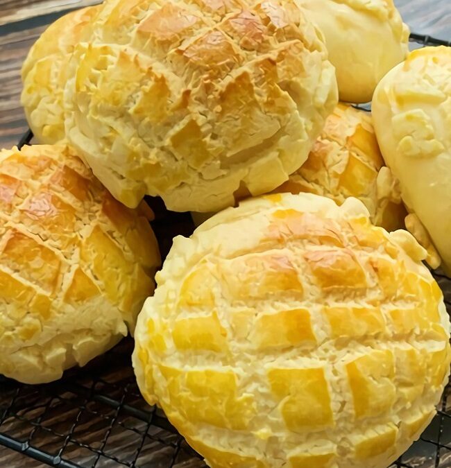 pineapple bun tarifi