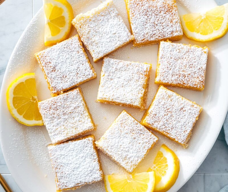 zesty lemon bar tarifi