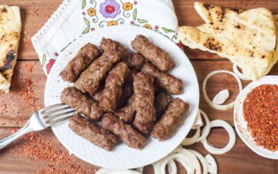 cevapi köfte yemeği