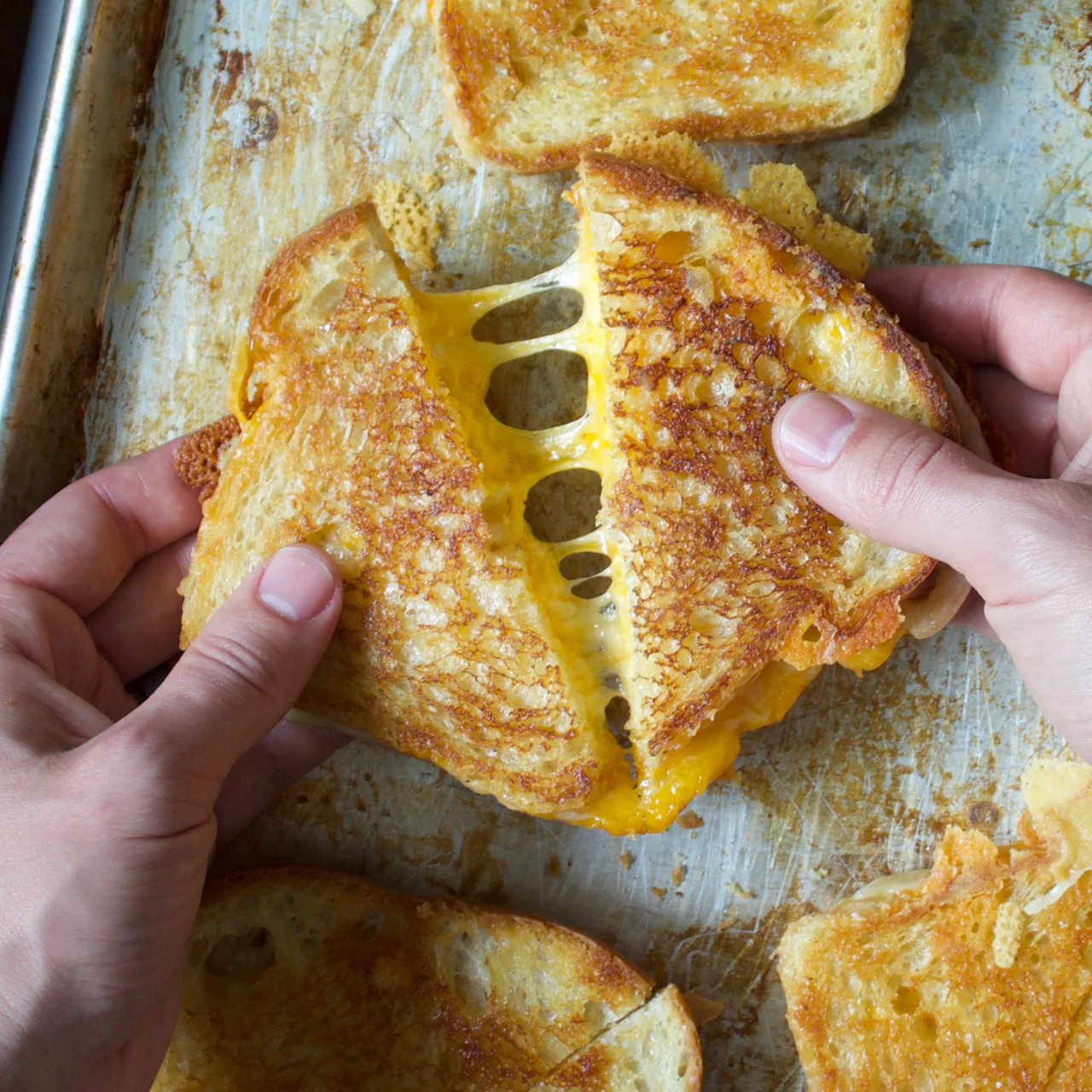 Chef Filmindeki Grilled Cheese Tarifi