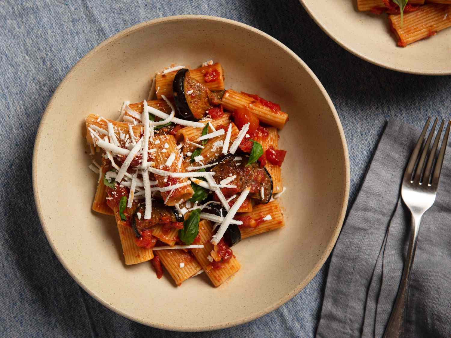 Penne alla Norma Tarifi patlıcanlı makarna