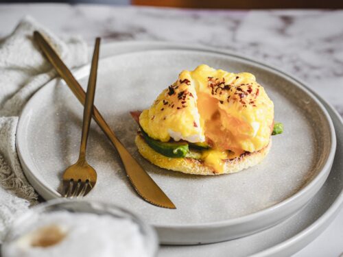 Veggie Egg Benedict tarifi