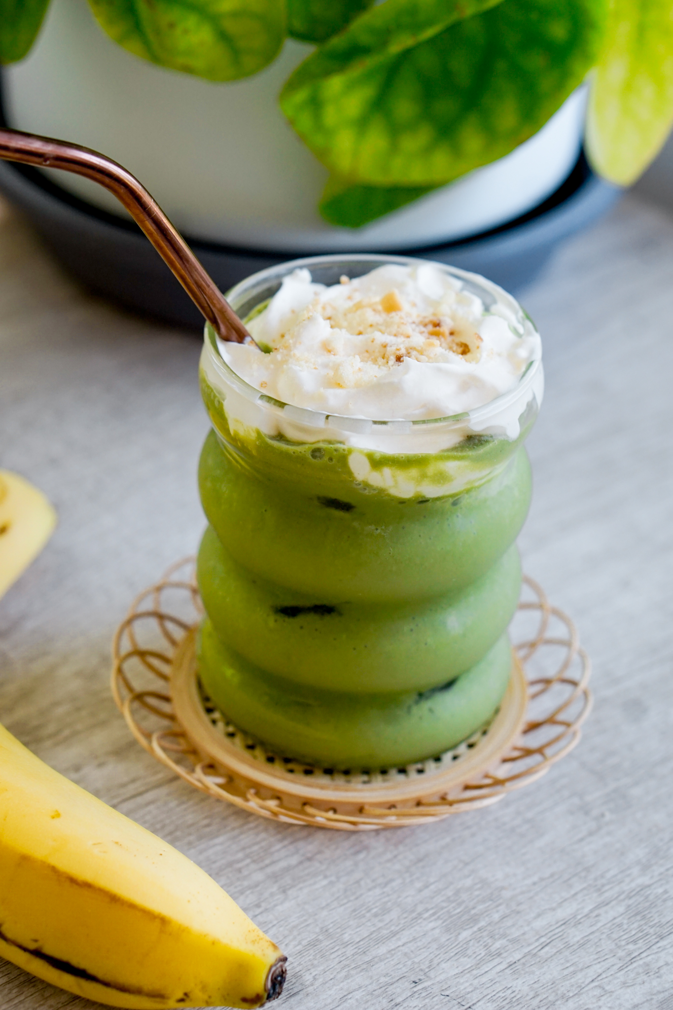 banana matcha latte kaç kalori