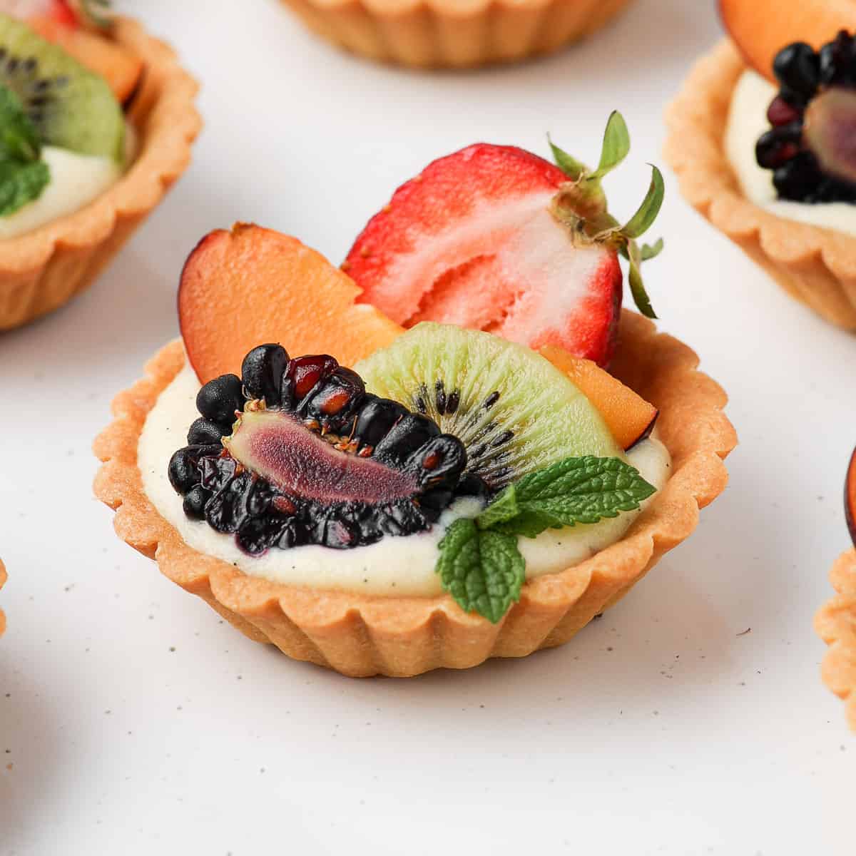 Belgian Fruit Tart Tarifi ( Meyveli Tart)