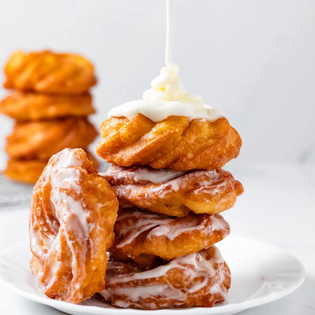 cruller donut tarifi