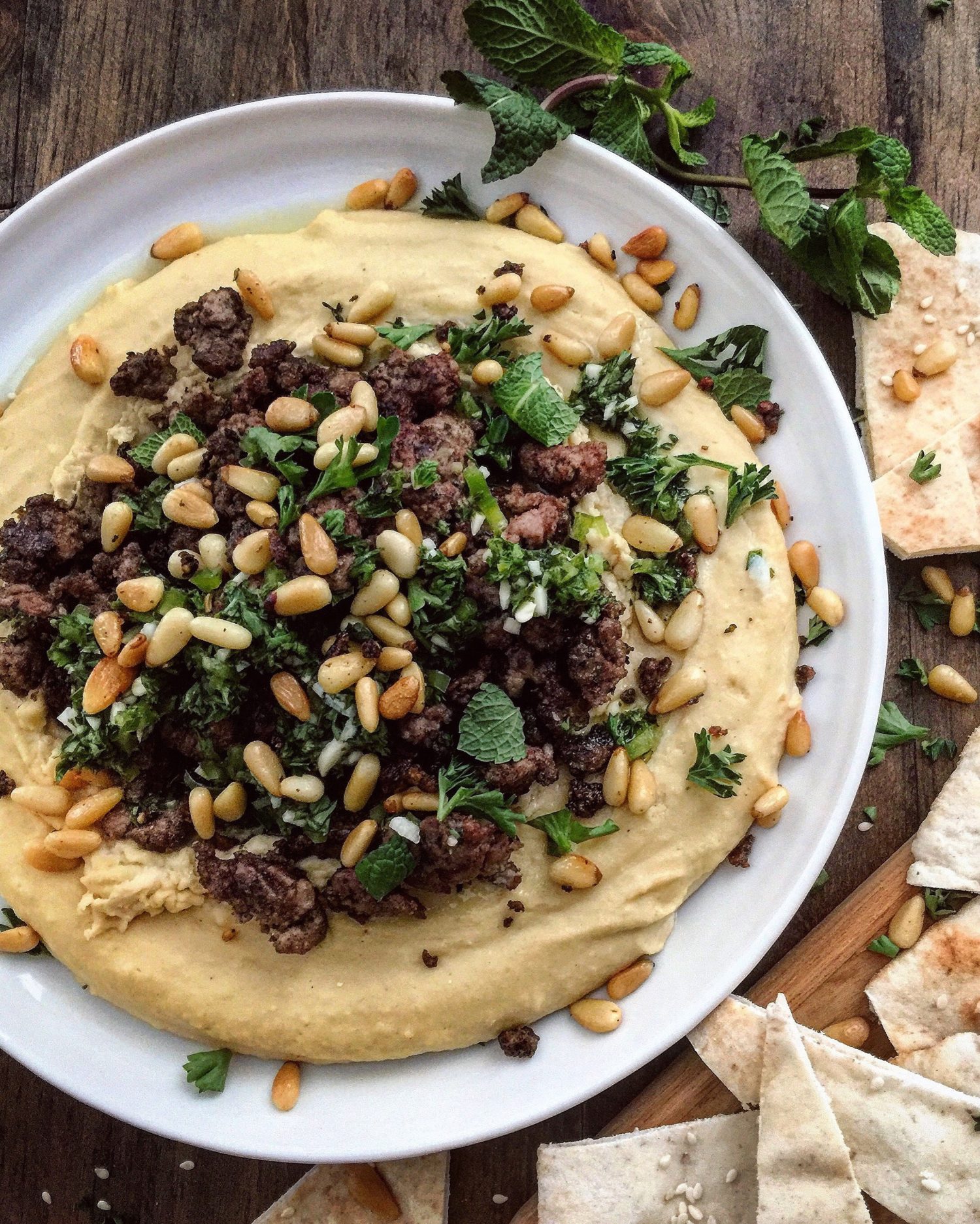 Hummus Kawarma tarifi