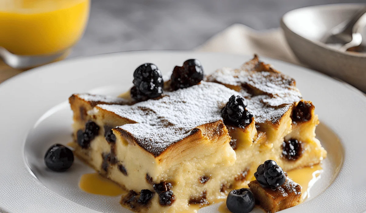 Bread and Butter Pudding tarifi